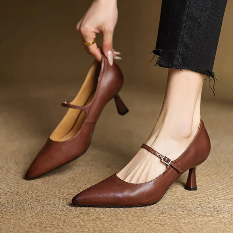 Anna-Berg | Genuine Leather Pumps