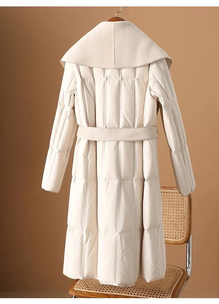 Anna-Berg | Down Coat, Wool Collar