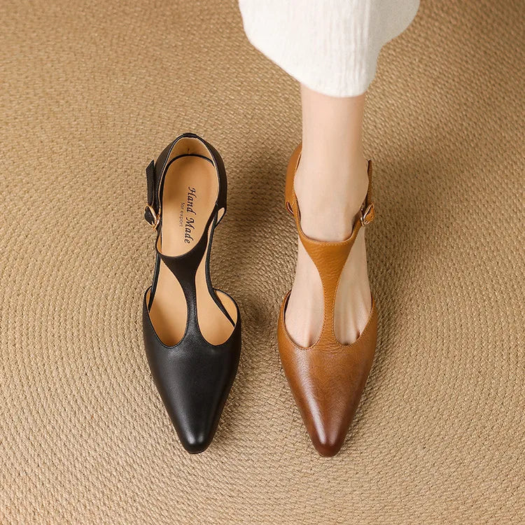 Anna-Berg | Genuine Leather Heels