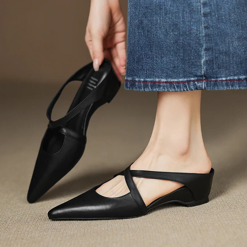 Anna-Berg | Genuine Leather Mules