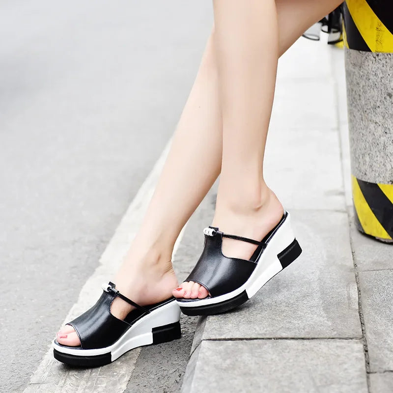 Anna-Berg | Effortless Orthopedic Cushioned Wedge Sandals