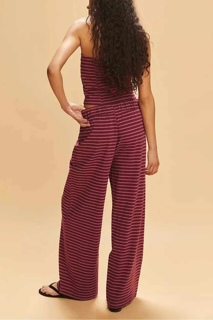 Anna-Berg | Striped Relaxed-Fit Linen Set