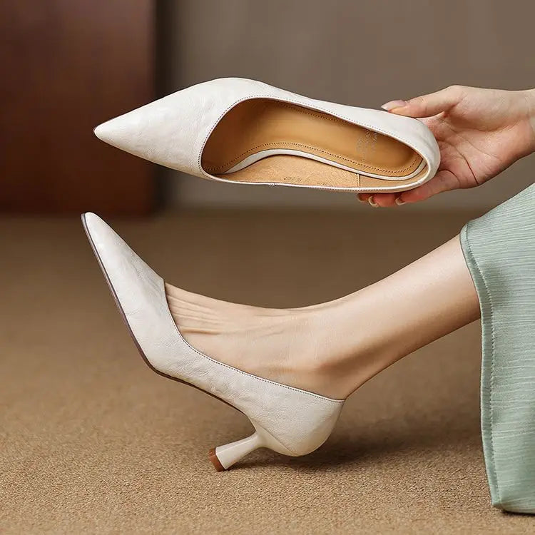 Anna-Berg | Genuine Leather Heels
