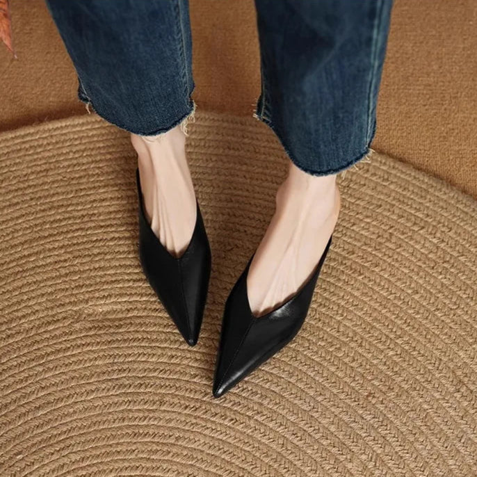 Anna-Berg | Leather Mules