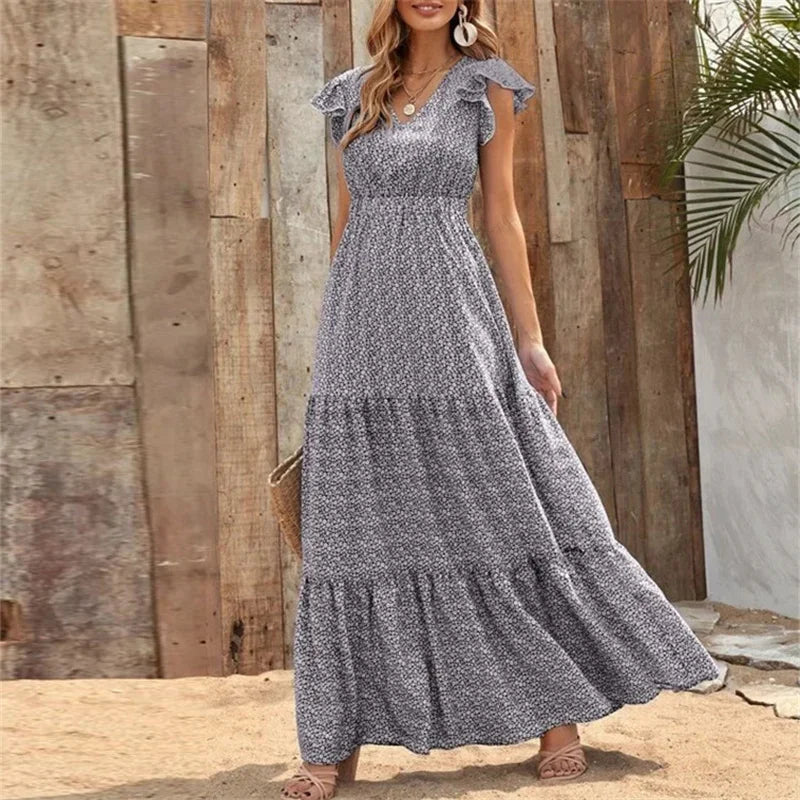 Anna-Berg | Tiered Ruffle Dress