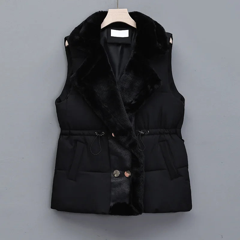 Anna-Berg | Winter Vest, Plush Material