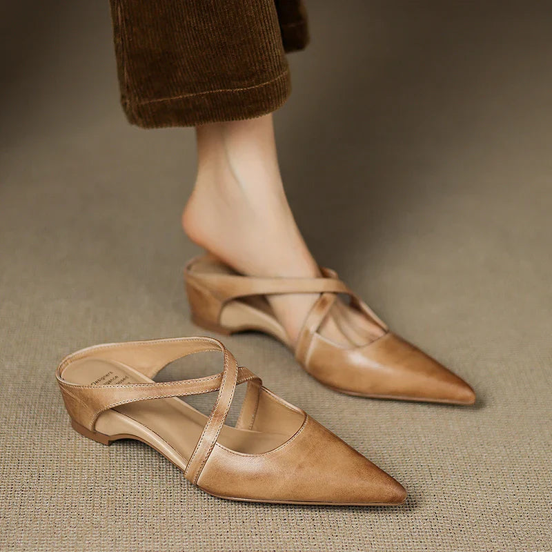 Anna-Berg | Leather Mules
