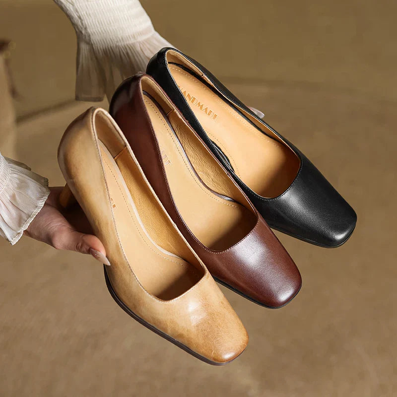 Anna-Berg | Genuine Leather Heels