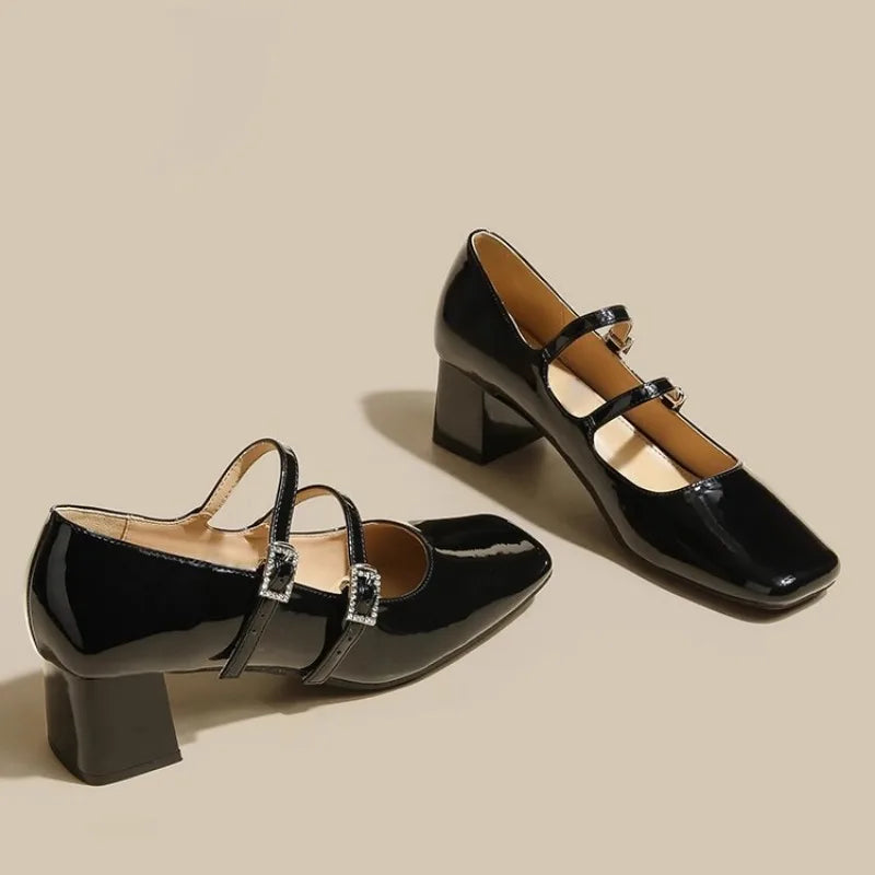 Anna-Berg | Heels in Leather with Pointed Toe
