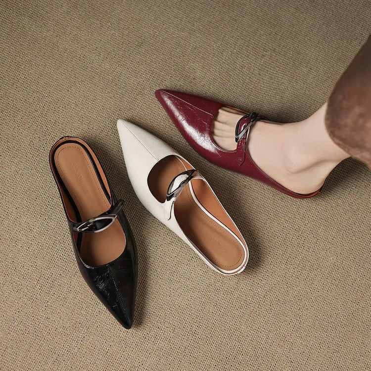 Anna-Berg | Genuine Leather Mules