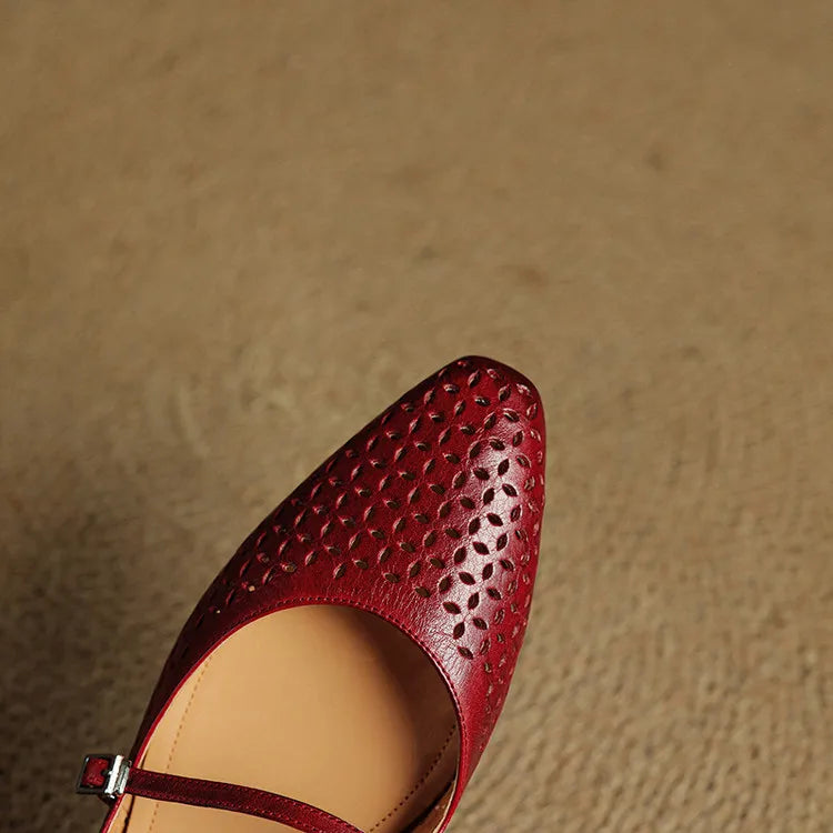 Anna-Berg | Genuine Leather Flats