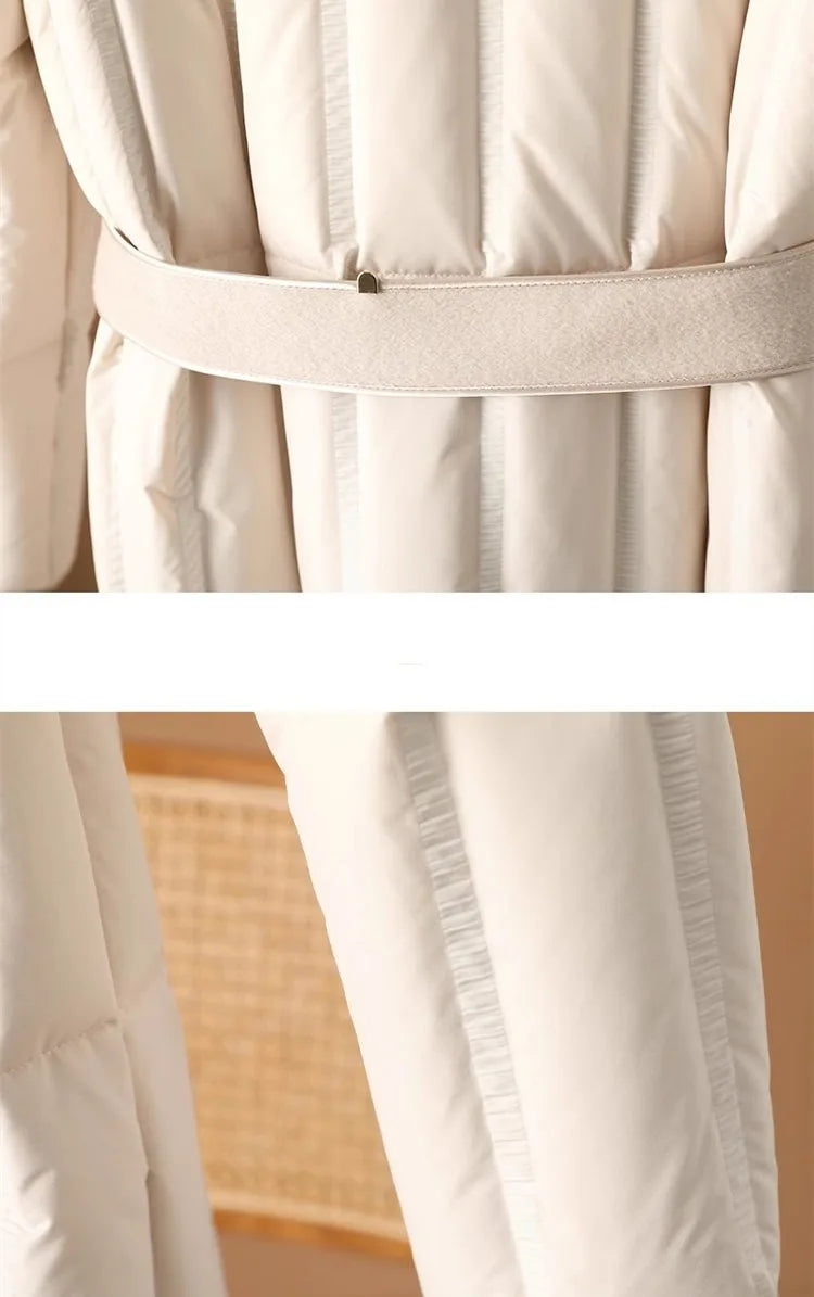 Anna-Berg | Down Coat, Wool Collar