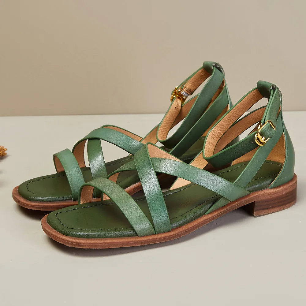 Anna-Berg | Orthopedic Leather Sandals