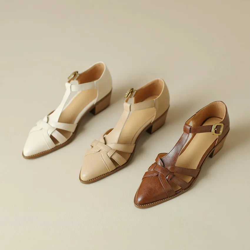 Anna-Berg | Elegant Pointed Toe Pumps