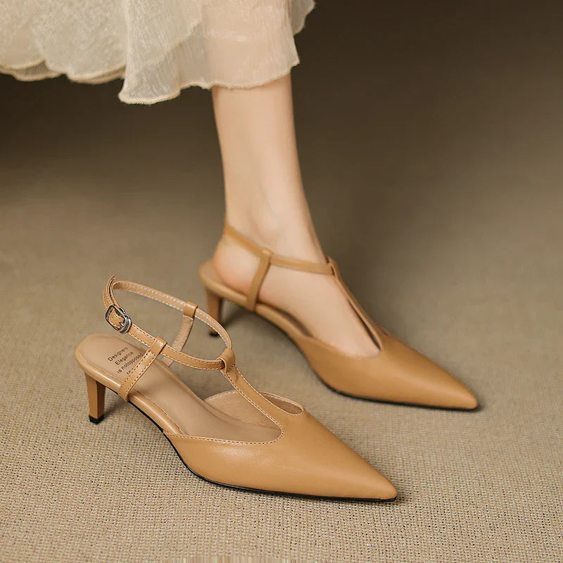 Anna-Berg | Genuine Leather Heels