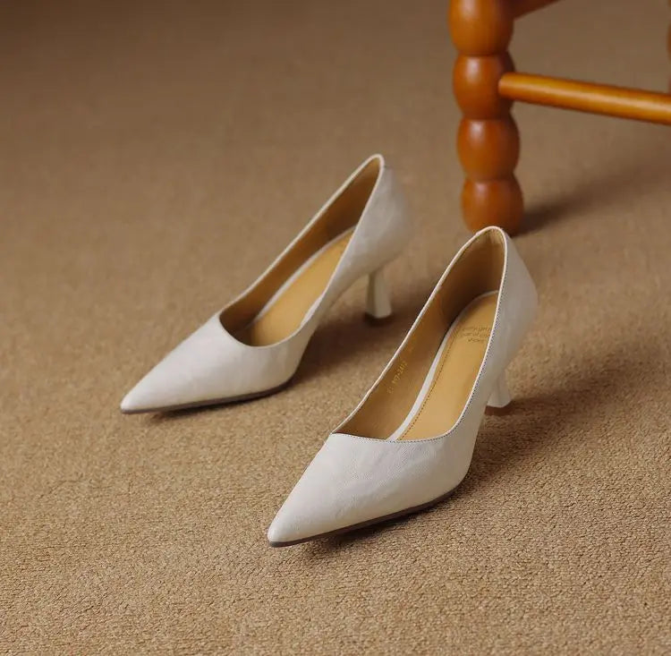 Anna-Berg | Genuine Leather Heels