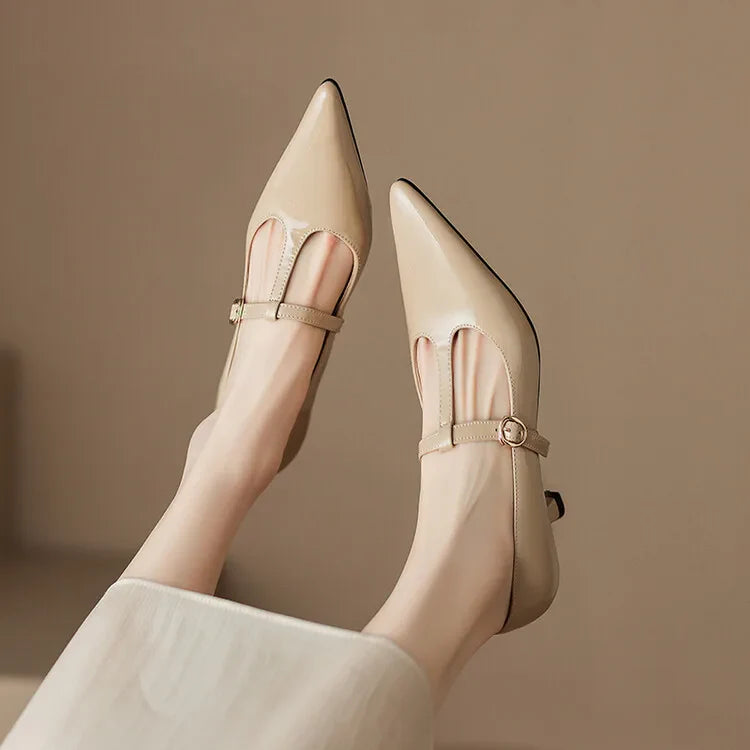 Anna-Berg | Leather Heels
