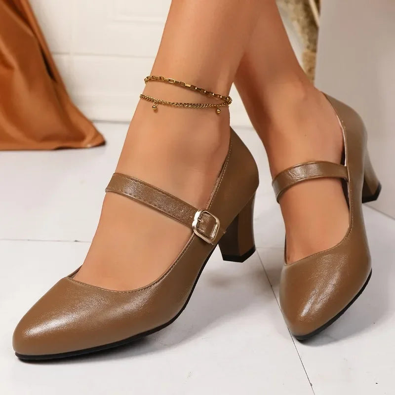Anna-Berg | Leather Heels