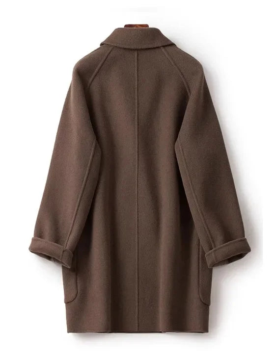 Anna-Berg | Wool Herringbone Coat