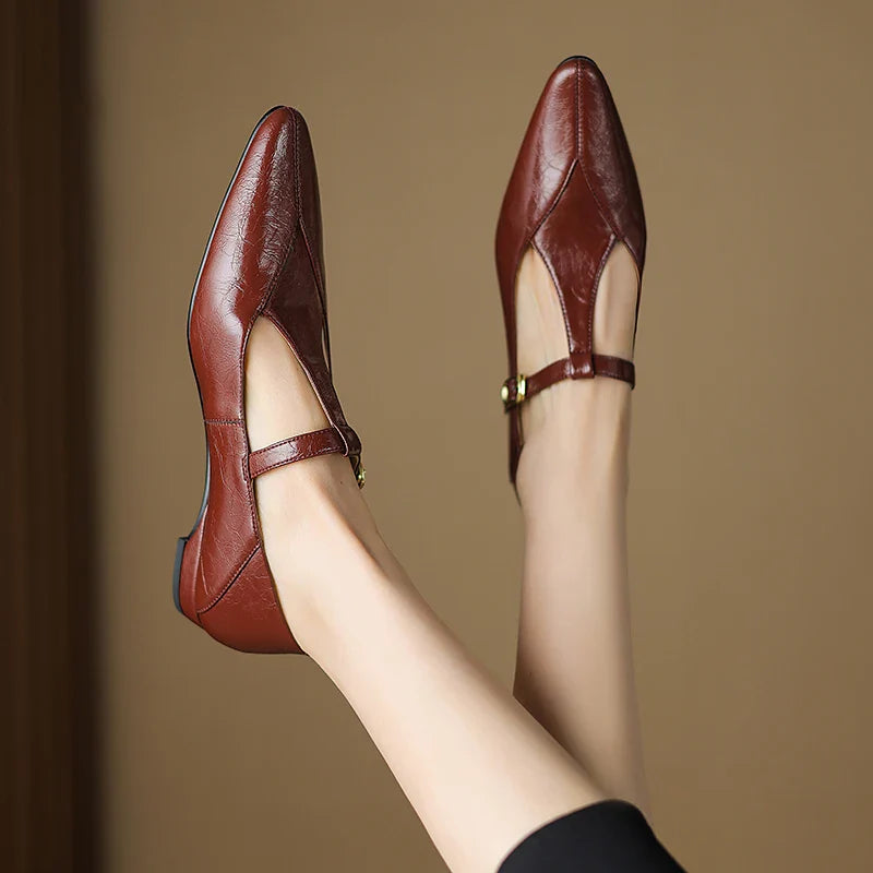Anna-Berg | Genuine Leather Flats