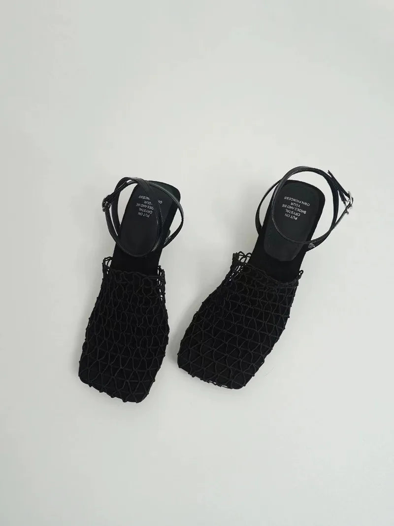 Anna-Berg | Heels, Mesh Weave