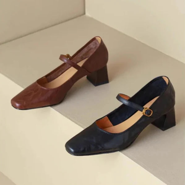 Anna-Berg | Genuine Leather Heels