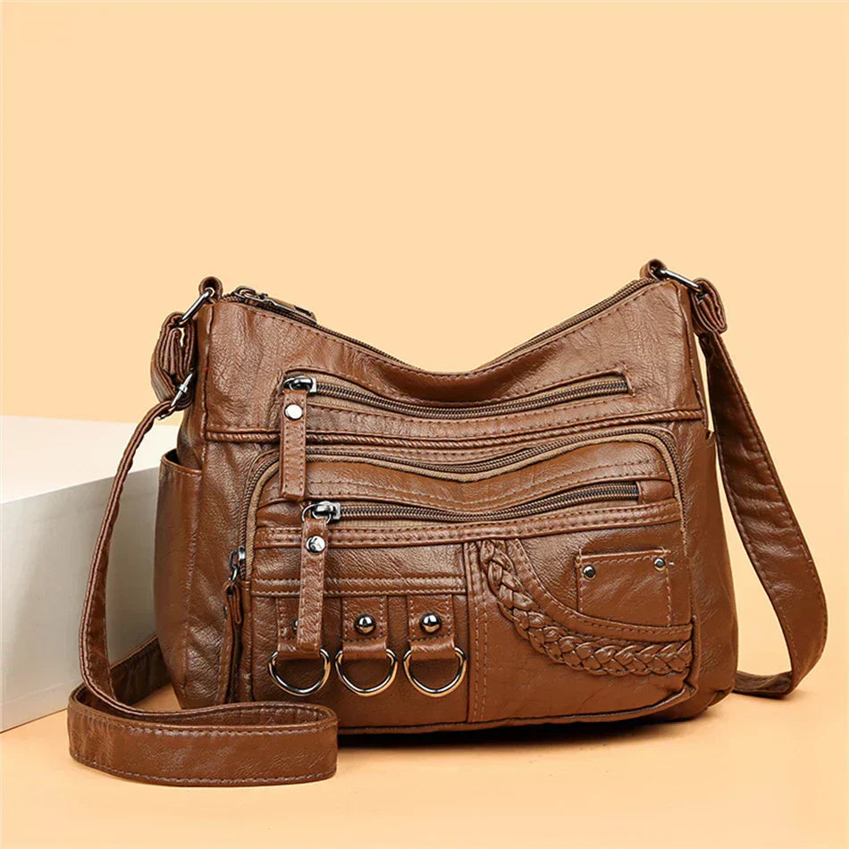 Anna-Berg | Multi-Layer Crossbody Bag