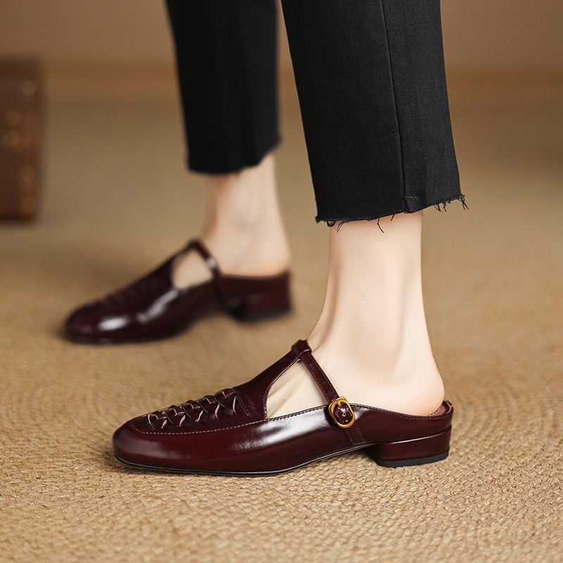 Anna-Berg | Genuine Leather Mules