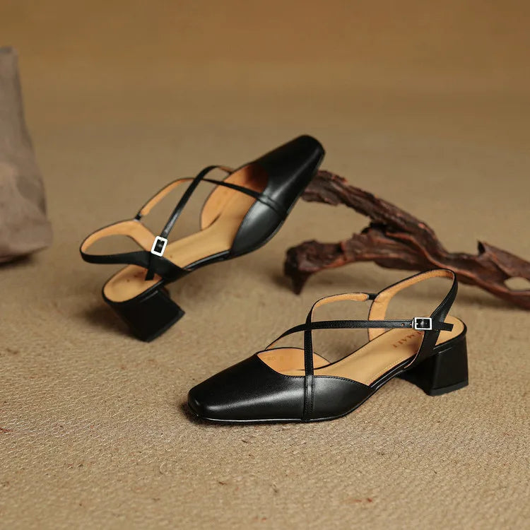Anna-Berg | Genuine Leather Heels
