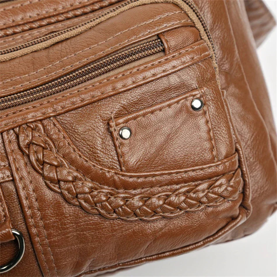 Anna-Berg | Multi-Layer Crossbody Bag