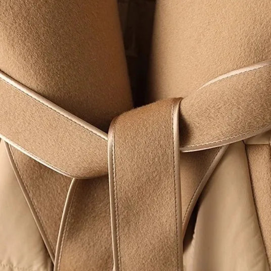 Anna-Berg | Down Coat, Wool Collar