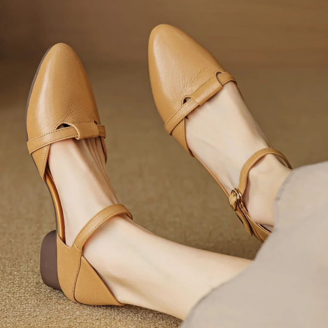 Anna-Berg | Genuine Leather Heels