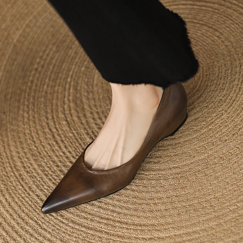 Anna-Berg | Genuine Leather Flats