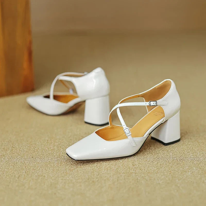 Anna-Berg | Genuine Leather Heels