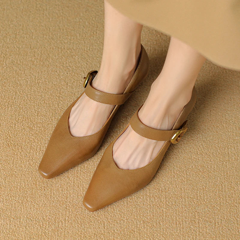 Anna-Berg | Genuine Leather Heels