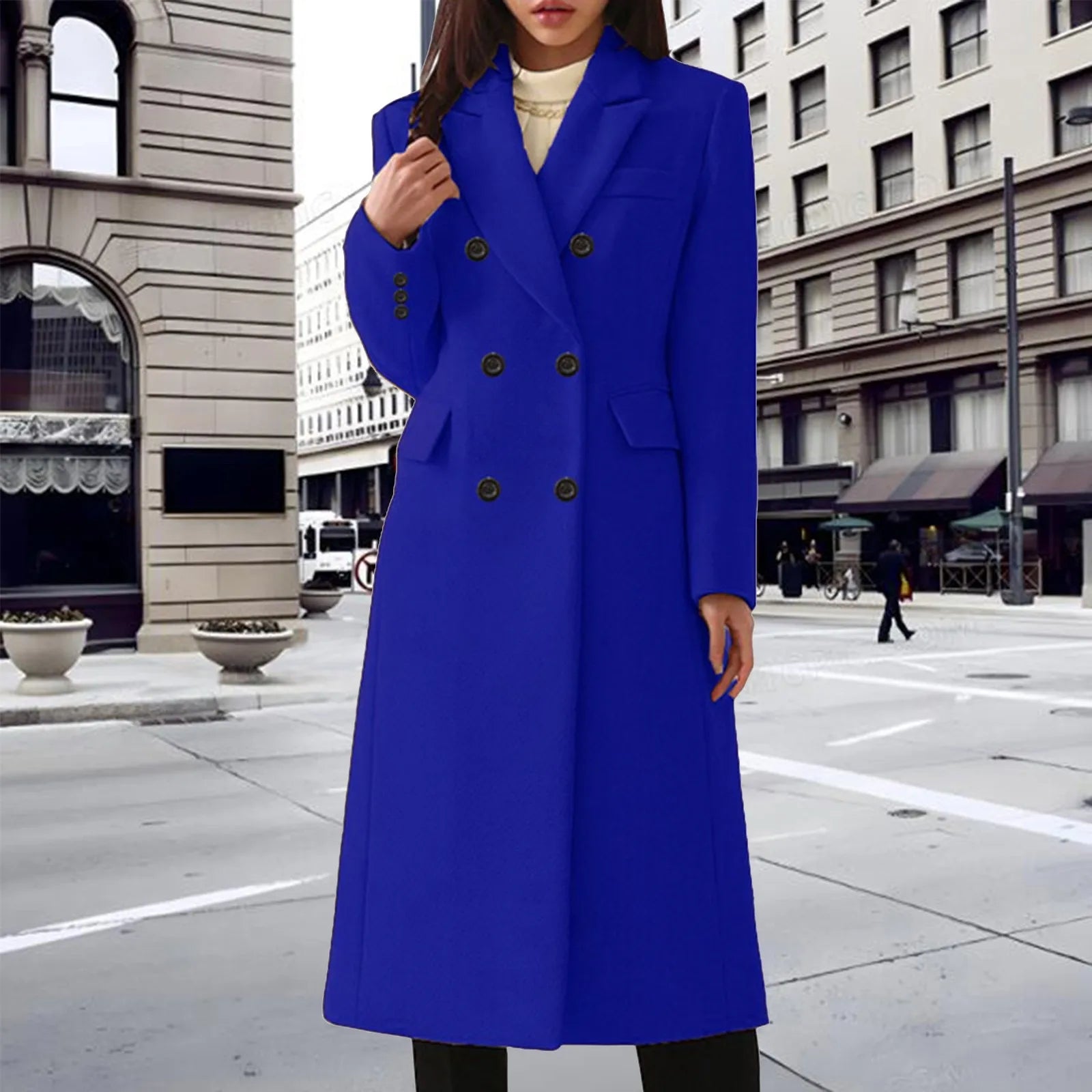 Anna-Berg | Turn-Down Collar Jacket