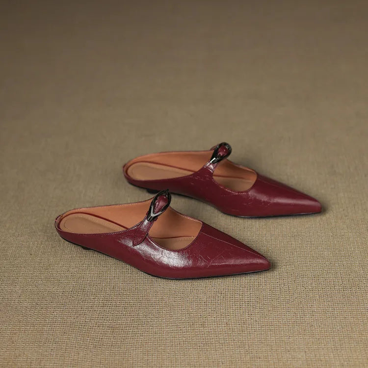 Anna-Berg | Genuine Leather Mules