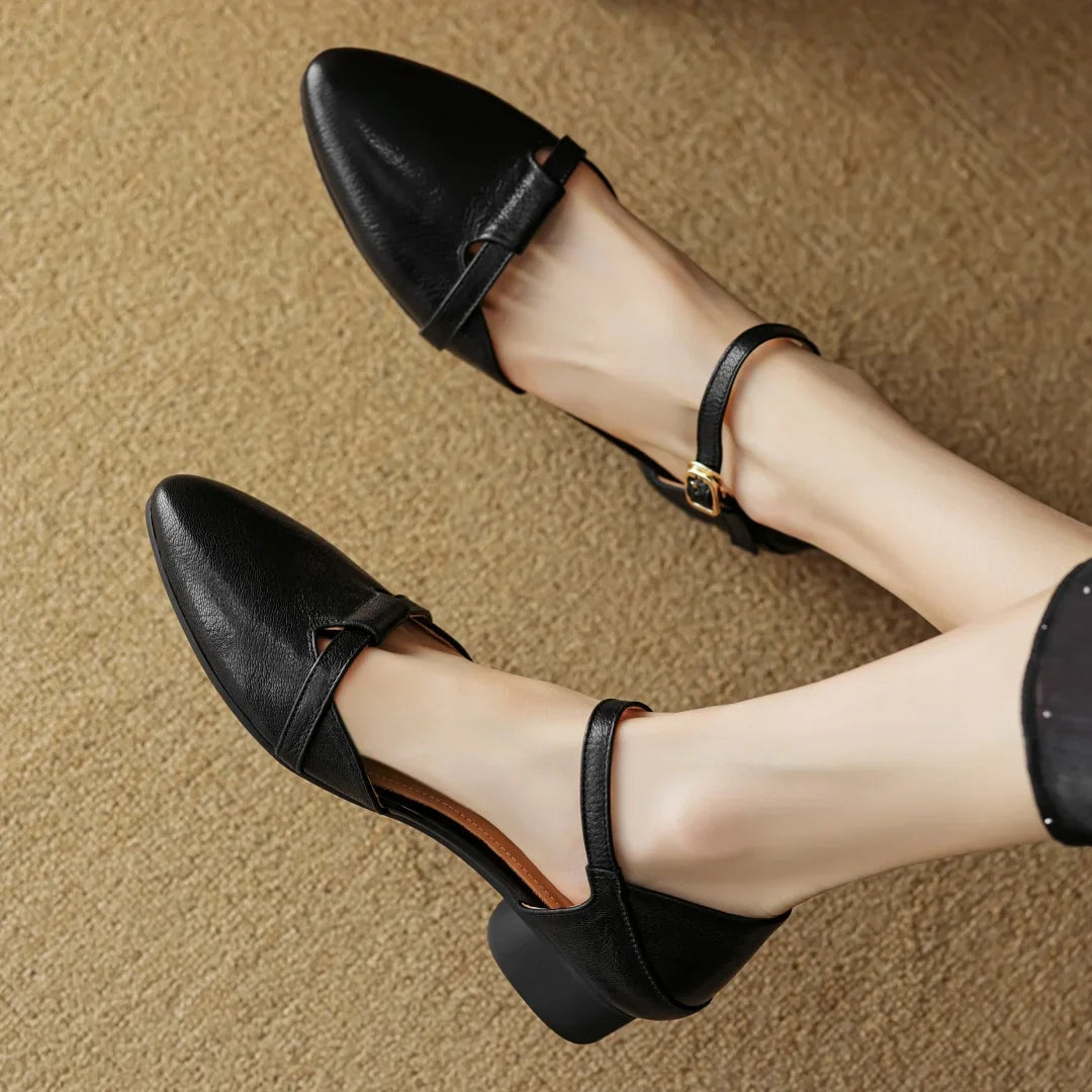 Anna-Berg | Genuine Leather Heels