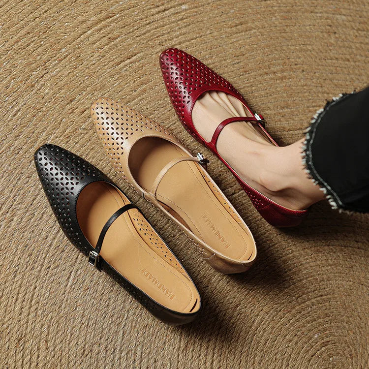 Anna-Berg | Genuine Leather Flats