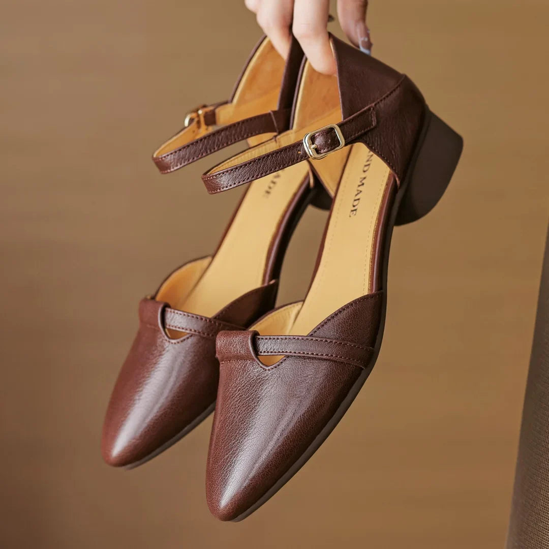 Anna-Berg | Genuine Leather Heels