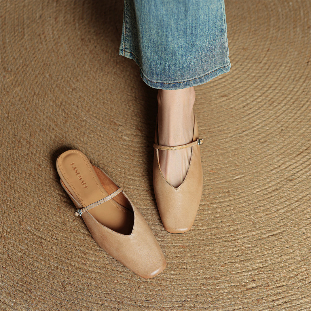 Anna-Berg | Genuine Leather Mules