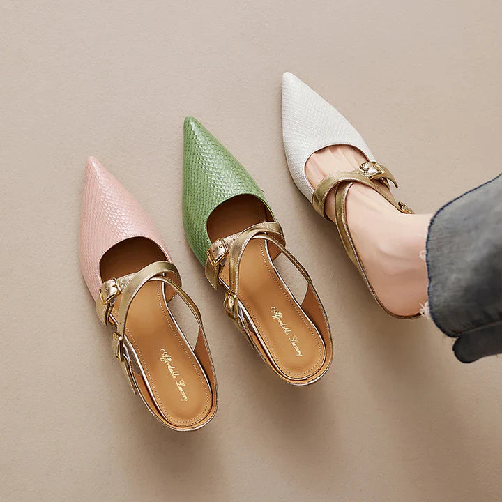 Anna-Berg | Genuine Leather Mules