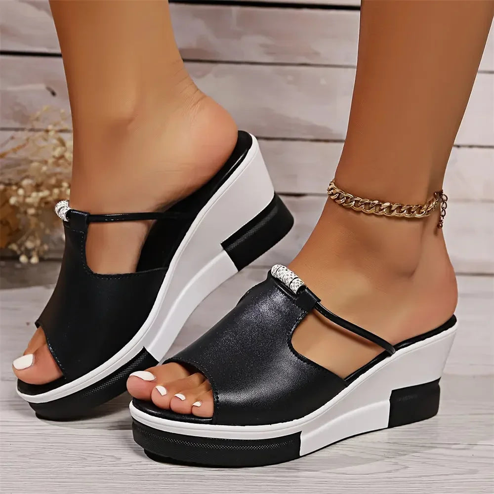Anna-Berg | Effortless Orthopedic Cushioned Wedge Sandals