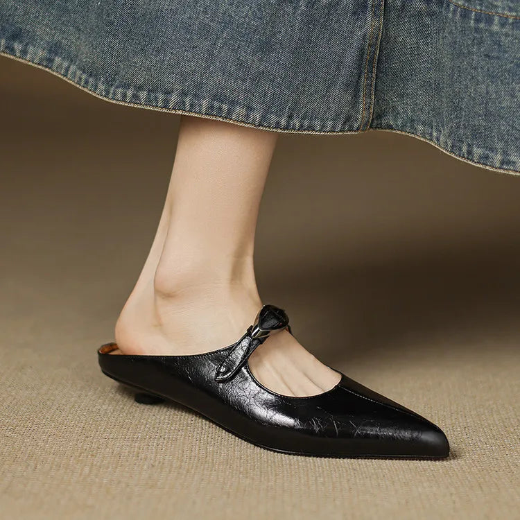 Anna-Berg | Genuine Leather Mules