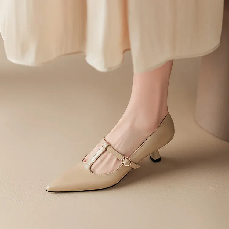 Anna-Berg | Leather Heels