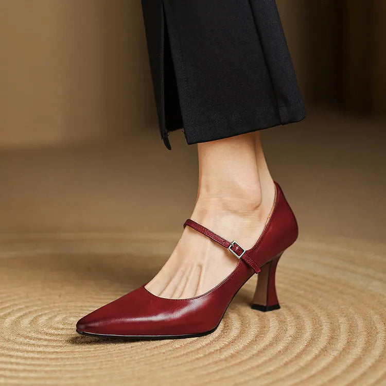 Anna-Berg | Genuine Leather Heels