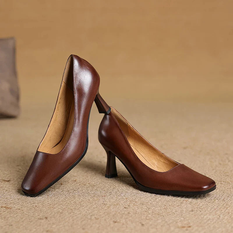 Anna-Berg | Genuine Leather Heels