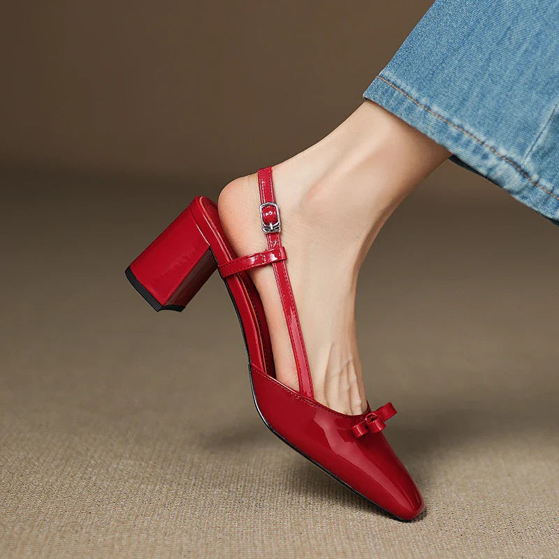 Anna-Berg | Genuine Leather Heels
