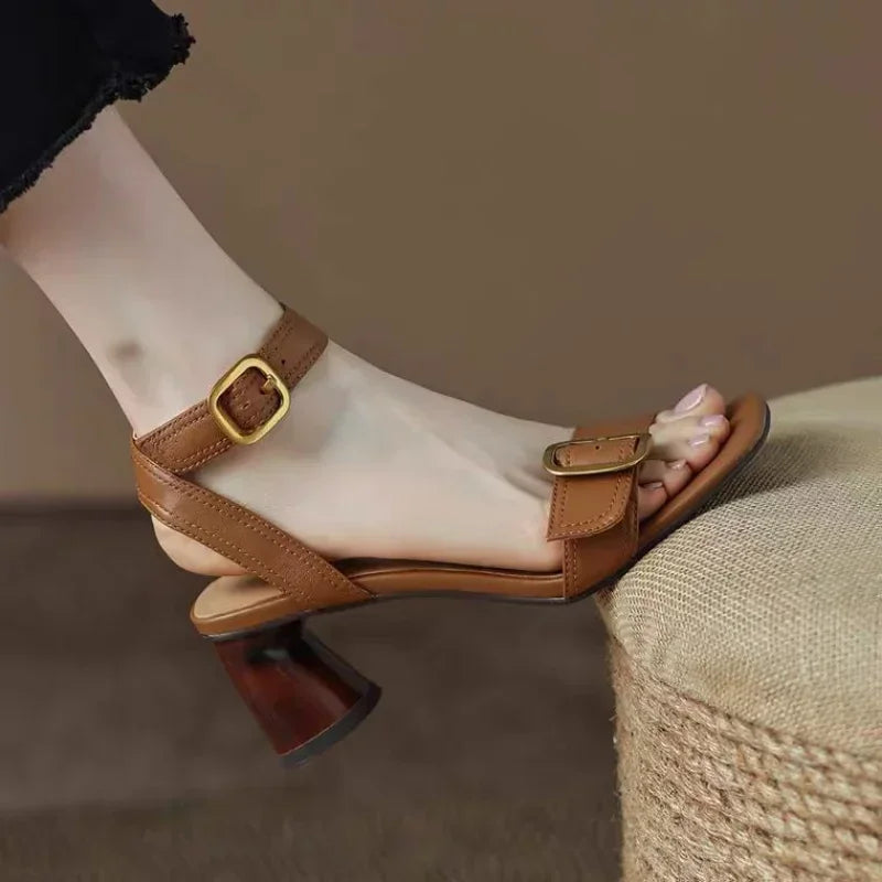 Anna-Berg | Block Heel Mules