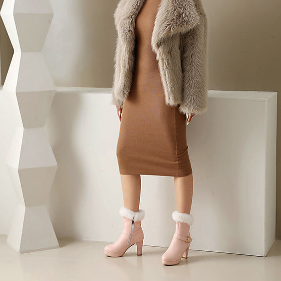 Anna-Berg | Leather Ankle Boots